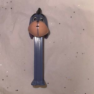 Vintage Disney Pez Candy Dispenser Eeyore, Footed, Cleaned